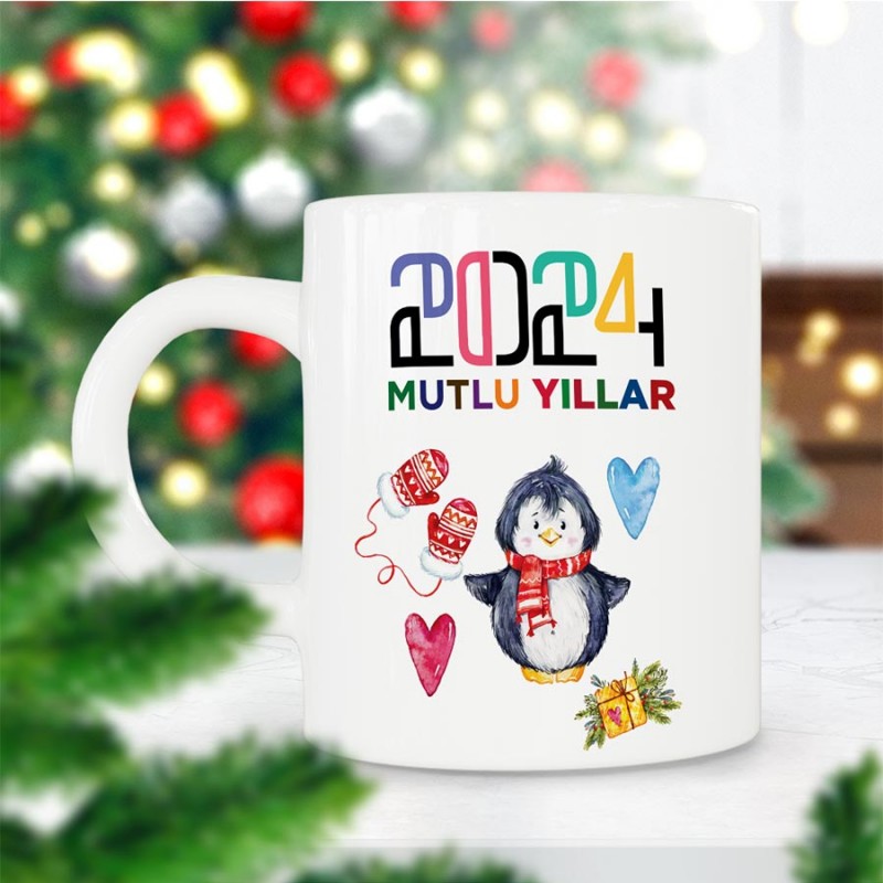 Mutlu Yıllar 2024 Kupa Bardak - kpyy50